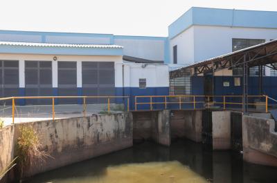 Estação de Bombeamento de Água Pluvial (Ebap) na rótula das Cuias está desligada