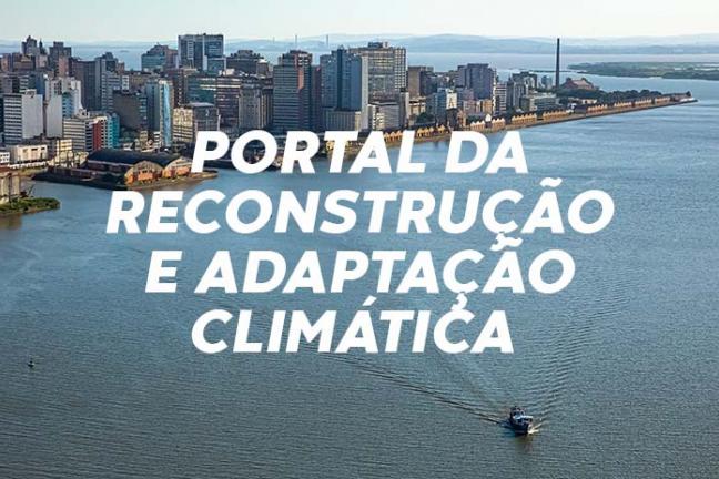 Portal da reconstrução e adaptação climática