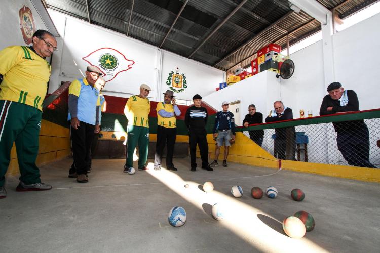 Returno do Campeonato Municipal de Bocha - ABAMF “A” x 20 de Maio “A” Local:Associação Beneficente Antônio Mendes Filho