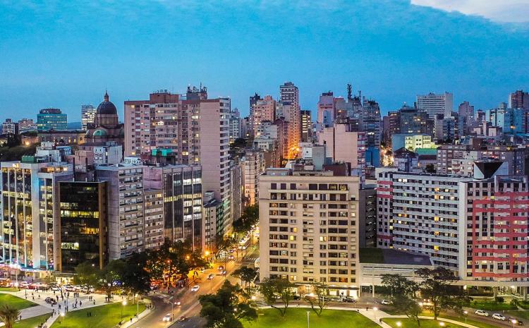 Vista aérea - Porto Alegre