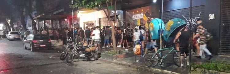 Guarda Municipal dispersa aglomerações na Fernando Machado, Padre Chagas e Cidade Baixa