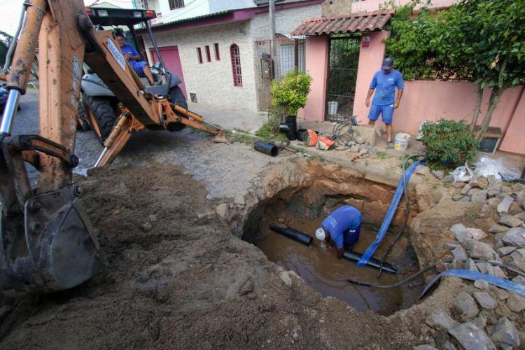 Serviço na quarta, 9, afeta o abastecimento dos bairros Farrapos, Humaitá e Navegantes. 