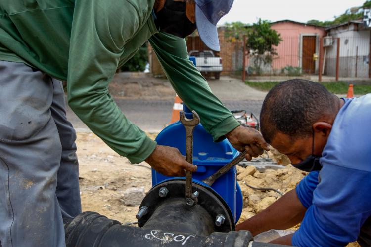 Um dos serviços previstos é a substituição de registro na av. Carlos Gomes