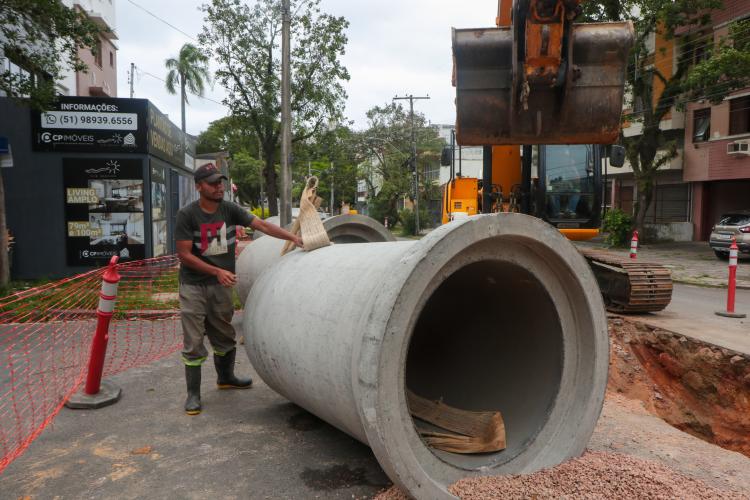 Dmae implanta rede pluvial em vários pontos da Cidade