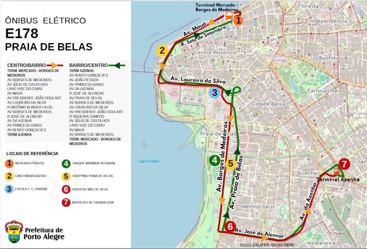Três linhas de ônibus 100% elétricas operam a partir desta segunda-feira e haverá nova rota entre hospitais