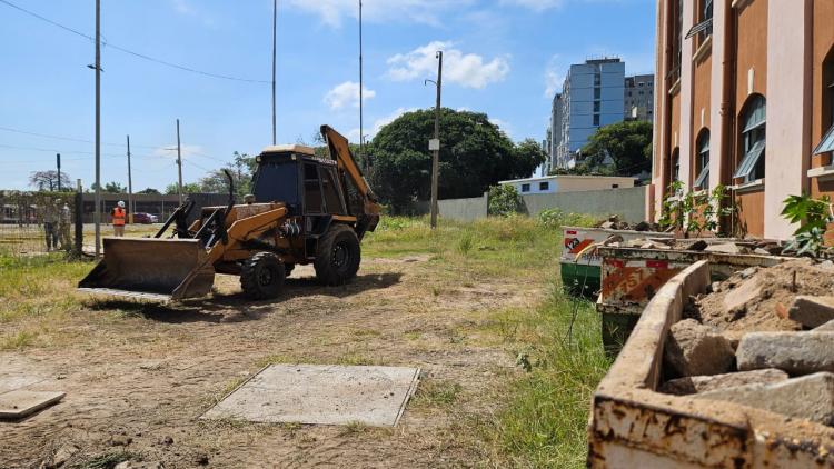Prefeitura inicia obra de praça que ligará Usina do Gasômetro ao Cais Embarcadero