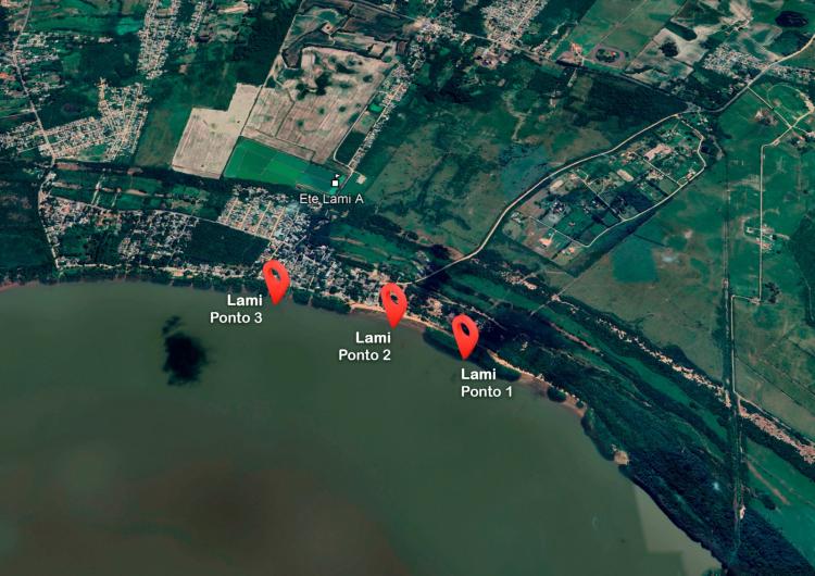 Orla do Guaíba permanece com cinco pontos próprios para banho