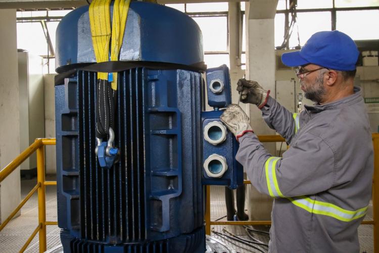 ETA Menino Deus opera com capacidade máxima após troca de motor