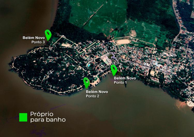 Último relatório da temporada indica cinco pontos da Orla em condições de balneabilidade