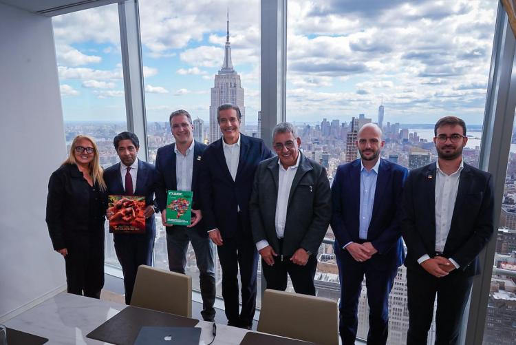 Em Nova York, prefeitura e InvestRS firmam parceria para atrair investimentos