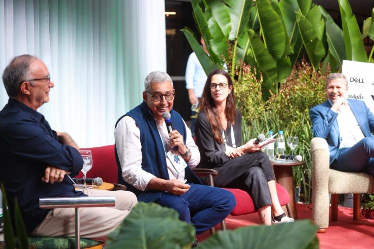 Melo dialoga sobre a transformação de territórios durante a Semana Caldeira