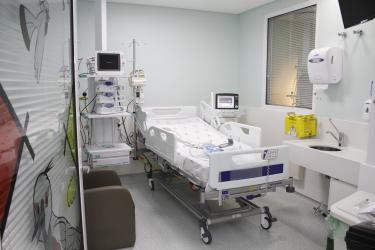 Prefeito Nelson Marchezan Junior no ato que oficializa o convênio SUS de 10 leitos de UTI pediátrica no Hospital da Criança Santo Antônio/Santa Casa de Misericórdia. Local: Hosp. Criança St. Antônio 