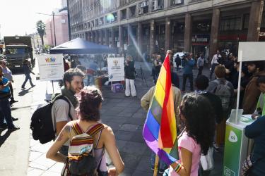 Atividade alusiva ao Dia do Orgulho Gay 