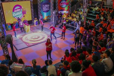 SMS, através da área de IST Aids, promove o Program de auditório do Projeto Galera Curtição Local: Escola Monte Alegre (rua Espírito Santo, 200, Viamão)