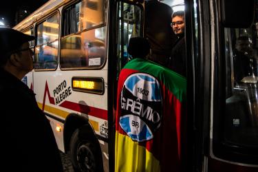 Linha Especial Futebol circulará com oito ônibus, saindo do Largo Glênio Peres, Centro Histórico, em direção ao estádio, a partir de duas horas antes da partida