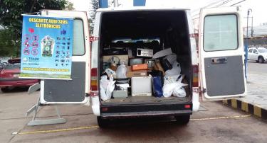 Coleta itinerante de eletrônicos deste sábado será no Lindoia