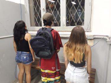 Pichadores são capturados pela Guarda Municipal