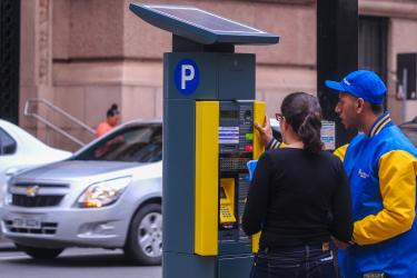 Tristeza recebe novo sistema de estacionamento rotativo