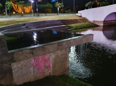 Lata de spray foi encontrada na mochila de um adolescente