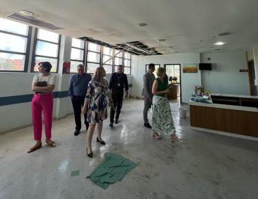 Prefeitura busca viabilizar reconstrução de áreas do Hospital São Lucas afetadas pelo temporal