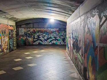 Prefeitura faz nova reposição de cabos na travessia do Terminal Triângulo