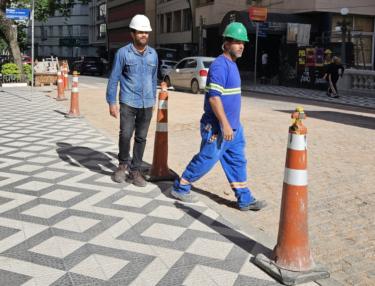 Concluída mais uma etapa da revitalização do Viaduto Otávio Rocha