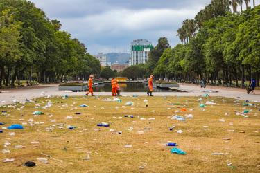 Limpeza na Redenção