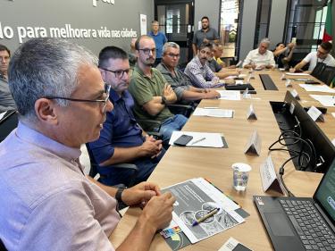 reunião do fórum de agricultura da granpal