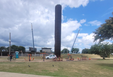 Prefeitura faz manutenção em academias ao ar livre  do Trecho 1 da Orla