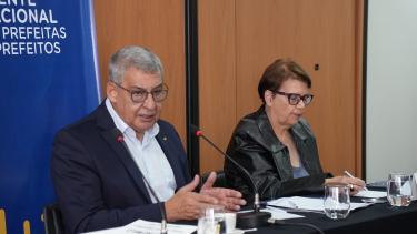 Prefeito Sebastião Melo fala sobre o El Niño pela FNP em Brasília
