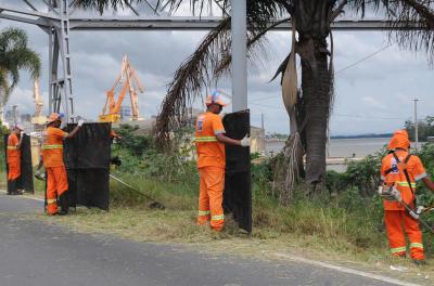 Pelo menos dez equipes estarão realizando serviços nas vias e avenidas da Capital