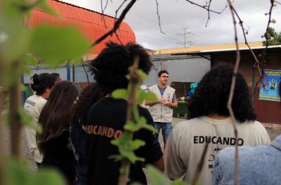 DMLU faz Tour dos Resíduos com alunos da Comunidade Evangélica