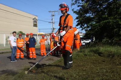 Prefeitura divulga programação de roçada e capina nesta quarta