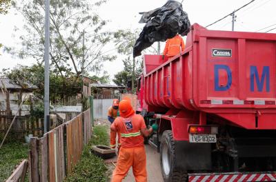 No mês de agosto, o Bota-Fora recolheu 125 toneladas de materiais em 50 comunidades