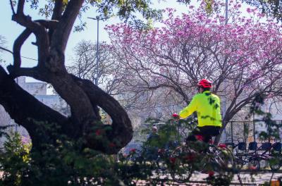 Início de primavera teve muito calor seguido de chuvas e fortes ventos na Capital