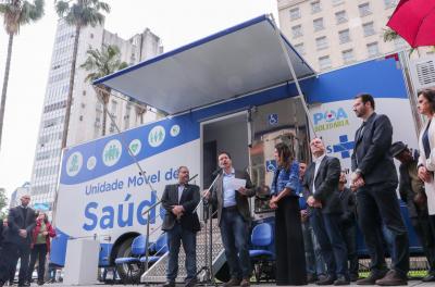 Na manhã desta quarta-feira, 3, o Projeto Poa Solidária, desenvolvido por voluntários em parceria com a Prefeitura de Porto Alegre