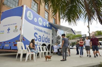 Testes rápidos de HIV, sÃfilis e hepatite C serão oferecidos na unidade móvel do programa Fique Sabendo, em ações motivadas pelo Outubro Rosa.