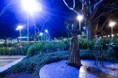 Pontos turísticos recebem iluminação para campanha Novembro Azul