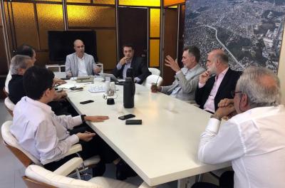 A pauta foi a integração do transporte metropolitano por ônibus.