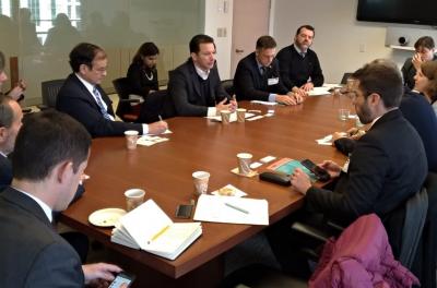 Comitiva apresenta projetos de PPPs ao BID