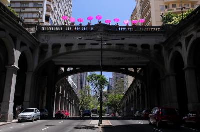 Encerrada programação cultural no Viaduto Otávio Rocha