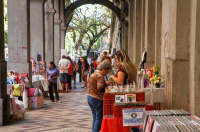 Programação cultural no Viaduto Otávio Rocha termina neste sábado