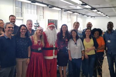 SMPG tem visita “especial” para celebrar o Natal