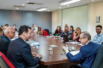 Prefeitura e Grêmio juntos por solução para obras do entorno da Aren