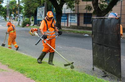 Prefeitura divulga programação de roçada e capina nesta quarta