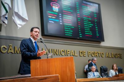 Marchezan abre ano legislativo na Câmara de Vereadores