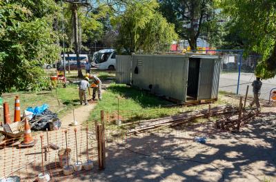 Praça Major Joaquim Queiróz começa a ser revitalizada
