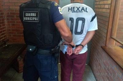 Assaltante de lotação é preso pela Guarda Municipal