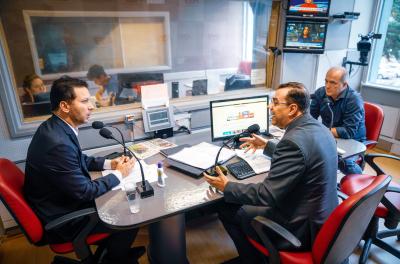 O prefeito Nelson Marchezan Júnior concedeu entrevista ao programa Jornal Gente
