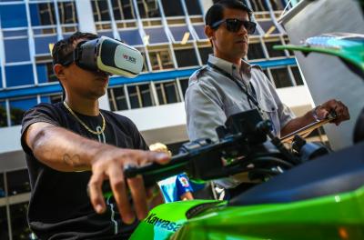 realidade virtual em moto